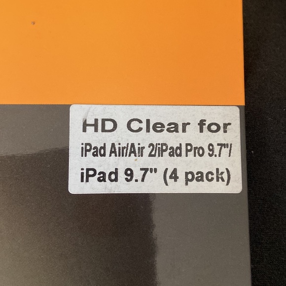 3-Pack Supershieldz Screen Protector for Apple iPad 9.7” HD Clear - Picture 3 of 8